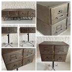 2x ancien casier metal Flambo meuble industriel vintage 60´s, Ophalen