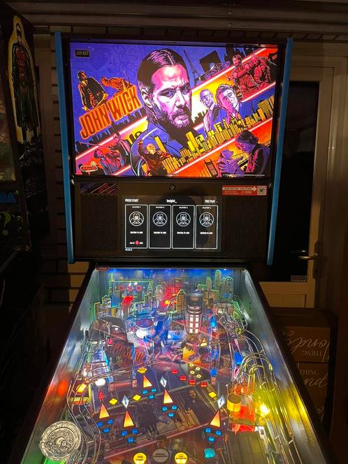 John wick premium flipperkast, Verzamelen, Automaten | Flipperkasten, Nieuw, Overige soorten, Flipperkast, Stern, Ophalen of Verzenden
