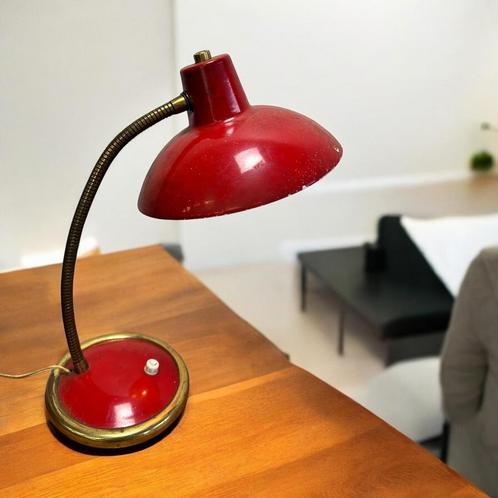 Vintage industriële tafellamp / desk lamp, Antiek en Kunst, Antiek | Verlichting, Ophalen of Verzenden