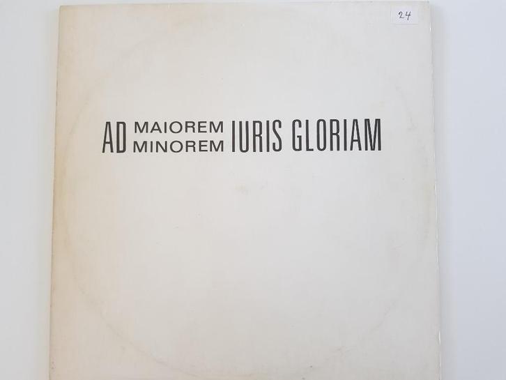 Vinyle LP Ad Mariorem Iuris Gloriam Vocal Classique, CD & DVD, Vinyles | Classique, Chant, 12 pouces, Enlèvement ou Envoi