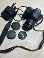 Canon EOS 4000D + 18-55mm kitlens, Spiegelreflex, Canon, Zo goed als nieuw, Minder dan 4 keer