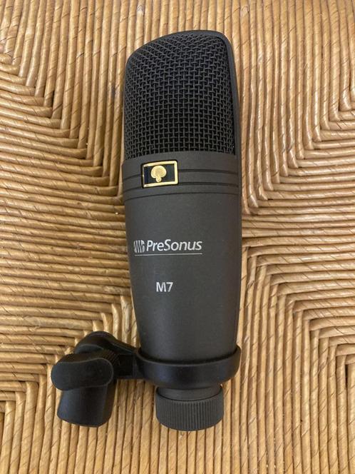 Presonus M7 - Microphone à condensateur à large diaphragme, Musique & Instruments, Microphones, Utilisé, Micro studio, Enlèvement ou Envoi