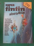 Tintin - Super Tintin absurde - publicité papier - 1983, Collections, Autres types, Autres personnages, Utilisé, Enlèvement ou Envoi