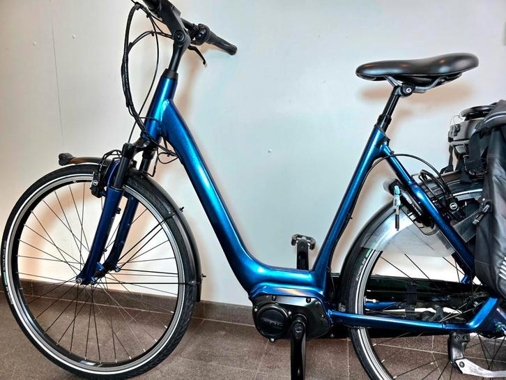 Electrisch fiets giant middenmotor en goed batterij, Fietsen en Brommers, Elektrische fietsen, Zo goed als nieuw, Giant, Ophalen