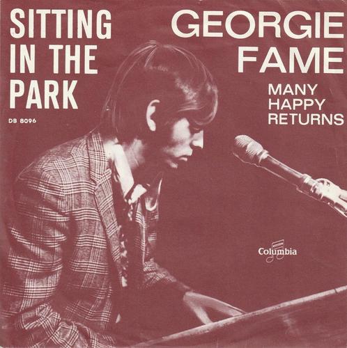 Georgie Fame - Sitting in the Park - %, Cd's en Dvd's, Vinyl Singles, Zo goed als nieuw, Single, R&B en Soul, 7 inch, Verzenden