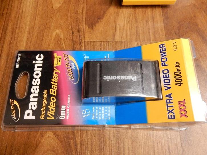 jw0652: Panasonic NiMH batterij HHR-V4C/1B    6V 4000mAh bat, Audio, Tv en Foto, Accu's en Batterijen, Nieuw, Ophalen of Verzenden