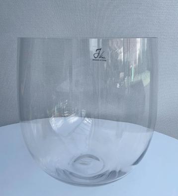 Grote glazen vaas J-Line Hoogte is 43cm Ø36cm  beschikbaar voor biedingen