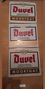Duvel Emaille borden, Verzamelen, Biermerken, Ophalen of Verzenden, Nieuw, Reclamebord, Plaat of Schild, Duvel