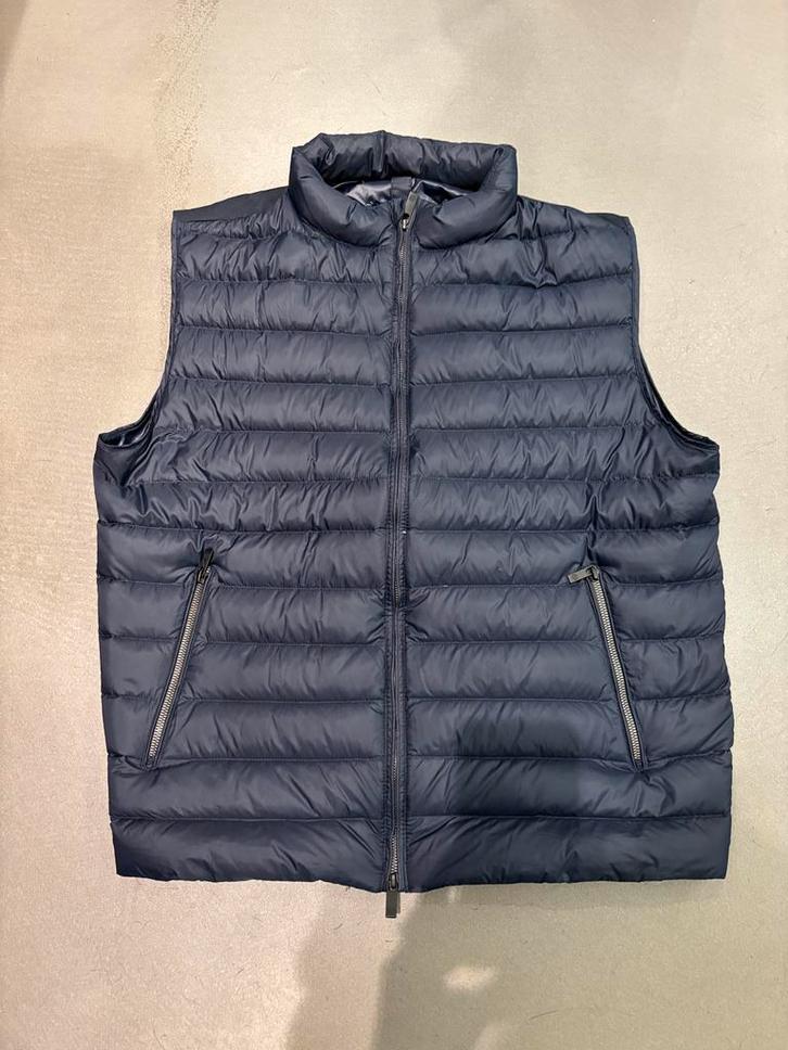 Massimo Dutti bodywarmer blauw T. XL, Kleding | Heren, Bodywarmers, Zo goed als nieuw, Maat 56/58 (XL), Blauw, Ophalen of Verzenden