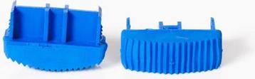 Nieuwe laddervoetjes 60mm (Merk: Solide, kleur blauw) beschikbaar voor biedingen