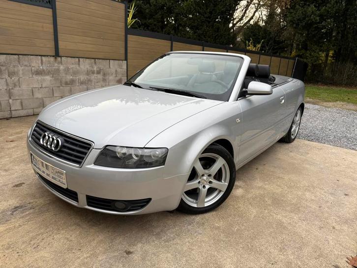 ✅Audi A4 CABRIO🔥2.0 Benzine🔥Verwarmd leer + Airco👌, Auto's, Audi, Bedrijf, Te koop, A4, ABS, Airbags, Airconditioning, Alarm