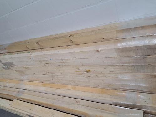 ruw vuren balkjes, Doe-het-zelf en Bouw, Hout en Planken, Zo goed als nieuw, Balk, Vuren, 250 tot 300 cm, 50 mm of meer, Ophalen