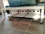 TV- en HIFI-meubel, Ophalen, 150 tot 200 cm, Zo goed als nieuw, Glas