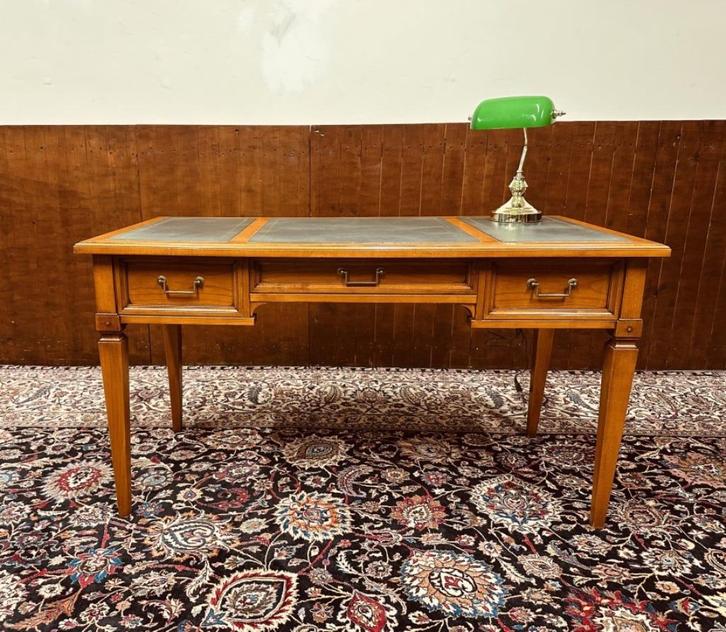 Klassiek Italiaans Selva Schrijftafel Bureau, Antiek en Kunst, Antiek | Kantoor en Zakelijk, Ophalen of Verzenden