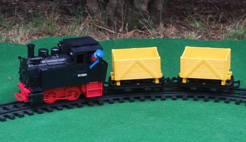 Playmobil/ Lehmann 74 trein op batterijen, Kinderen en Baby's, Speelgoed | Playmobil, Gebruikt, Complete set, Ophalen of Verzenden