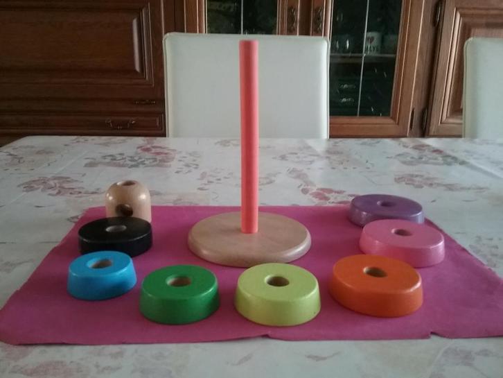 2 Houten speelgoedjes, Kinderen en Baby's, Speelgoed | Houten speelgoed, Gebruikt, Ophalen