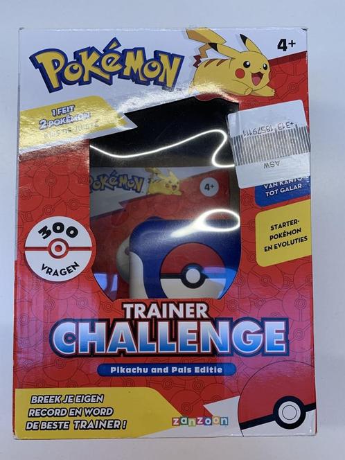 Spel Pokémon trainer challenge - raadspel, Hobby en Vrije tijd, Gezelschapsspellen | Overige, Ophalen