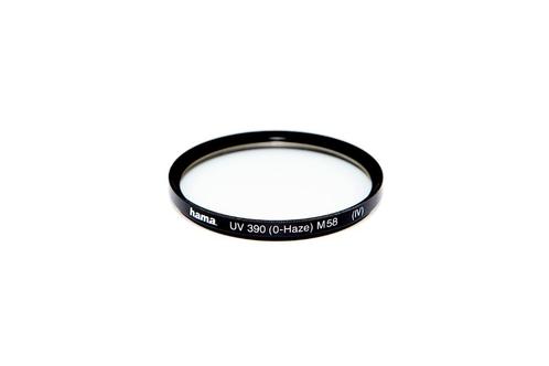 Hama 58mm UV 390 (0-Haze) M58 (IV) UV filter, Audio, Tv en Foto, Foto | Filters, Zo goed als nieuw, UV-filter, 50 tot 60 mm, Hama