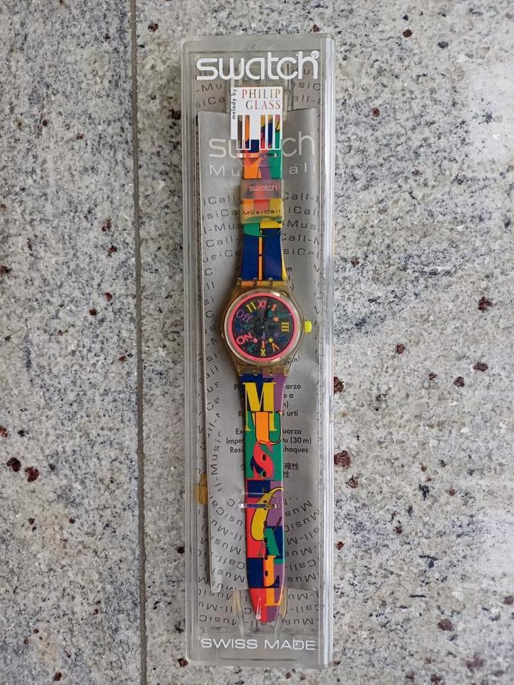 Rare Swatch Musical Boogie Mood 1994, Bijoux, Sacs & Beauté, Montres | Anciennes | Antiquités, Enlèvement ou Envoi