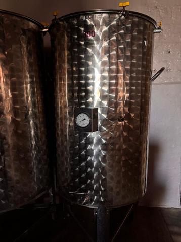 300L gekoelde Polsinelli Fermentor roestvrijstalen tank beschikbaar voor biedingen