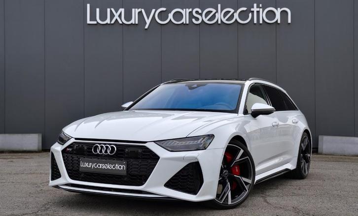 Audi RS6 4.0 V8 TFSI *LICHTE VRACHT/RS DESIGN/PANO/B&O*, Auto's, Audi, Bedrijf, Te koop, RS6, 360° camera, 4x4, ABS, Achteruitrijcamera