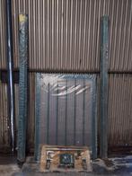 Tuinpoort groen (spijlenpoort), Ophalen, 100 tot 150 cm, 100 tot 150 cm, Zo goed als nieuw