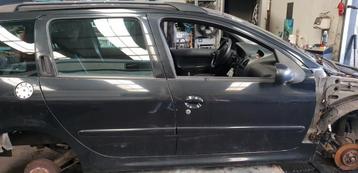PEUGEOT 206 SW PORTIEREN RV+RA BJ 98 TOT 2008 beschikbaar voor biedingen