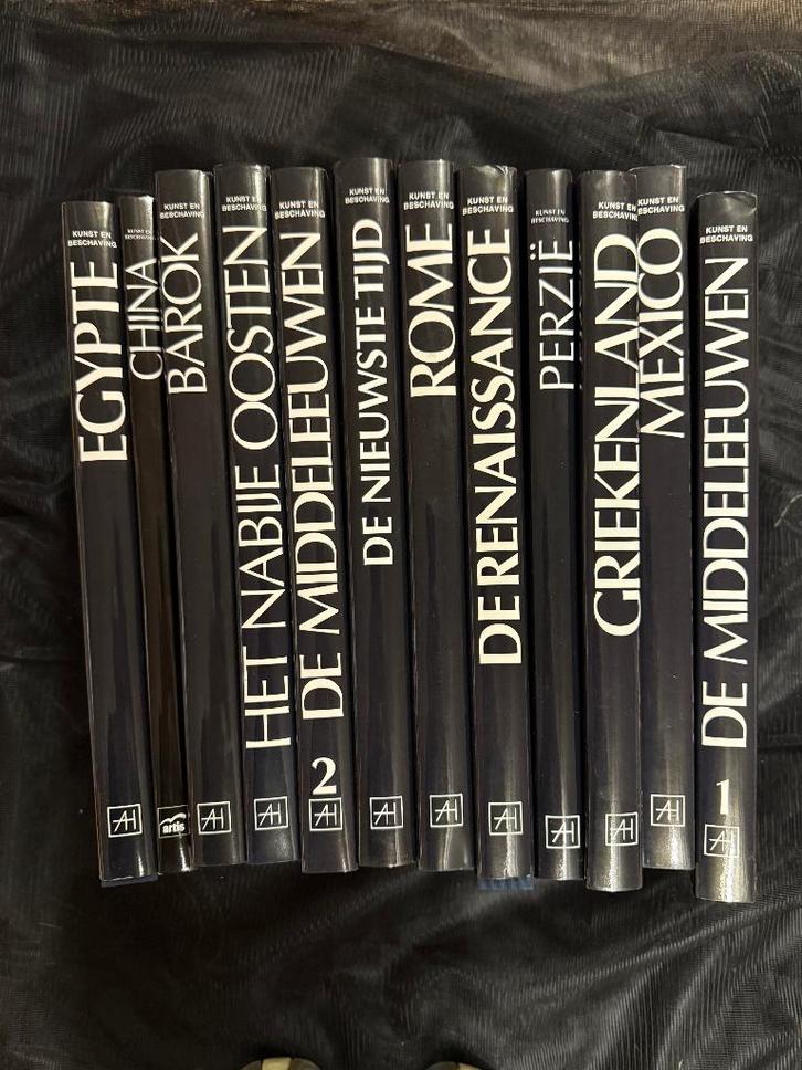 Kunst en Beschaving - complete reeks - topstaat, Livres, Art & Culture | Arts plastiques, Comme neuf, Sculpture, Enlèvement ou Envoi