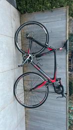 Koersfiets Eddy Merckx EMX 5, zwart rood, medium-large, Fietsen en Brommers, Fietsen | Racefietsen, Gebruikt, Heren, 57 tot 61 cm