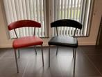 06 keukenstoelen (retro look), Huis en Inrichting, Stoelen, Ophalen, Zo goed als nieuw