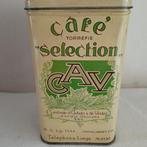 café sélection CAV, Collections, Boîte en métal, Autres marques, Utilisé, Enlèvement ou Envoi, Café