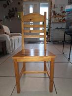 2stuks houten stoelen, Huis en Inrichting, Stoelen, Gebruikt, Ophalen