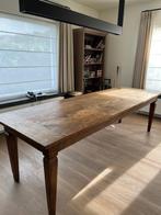 teak kloostertafel, Huis en Inrichting, Tafels | Eettafels, Ophalen, Gebruikt, Teakhout, 200 cm of meer