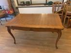 Tafel + 5 stoelen, Huis en Inrichting, Ophalen, Gebruikt, Eikenhout, 200 cm of meer