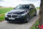 BMW 5 Serie 530 530 e -hybride m/pack/ (bj 2021, automaat), Te koop, Alcantara, Break, Emergency brake assist