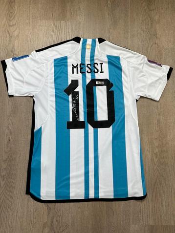 Gesigneerd shirt Lionel Messi beschikbaar voor biedingen