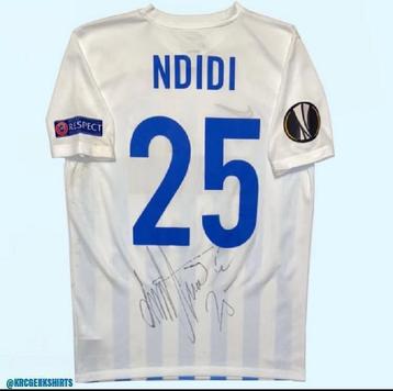 Match Worn Genk Ndidi  beschikbaar voor biedingen