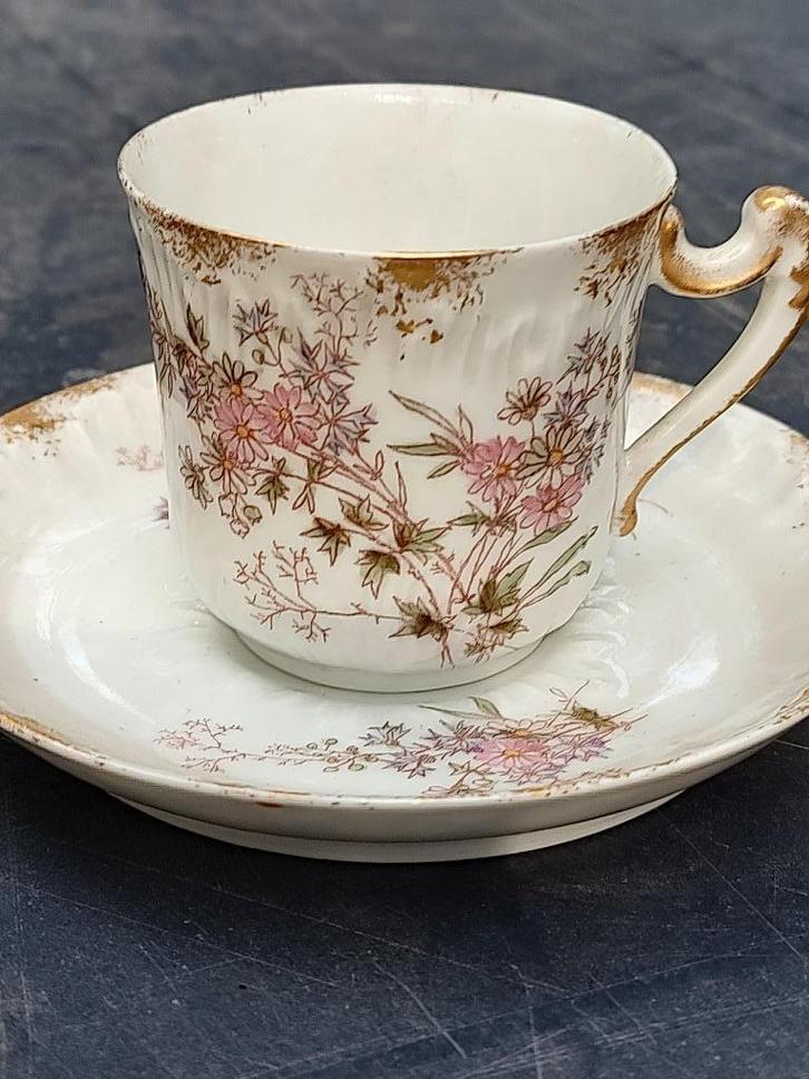 Koffieservies Limoges CFH/GDM, Antiek en Kunst, Antiek | Porselein, Ophalen