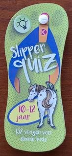 Slipper Quiz (10–12 jaar) – ideaal voor aan het zwembad, Hobby en Vrije tijd, Gezelschapsspellen | Bordspellen, Een of twee spelers