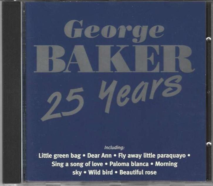 CD George Baker – 25 Years, Cd's en Dvd's, Cd's | Pop, Zo goed als nieuw, 1980 tot 2000, Ophalen of Verzenden