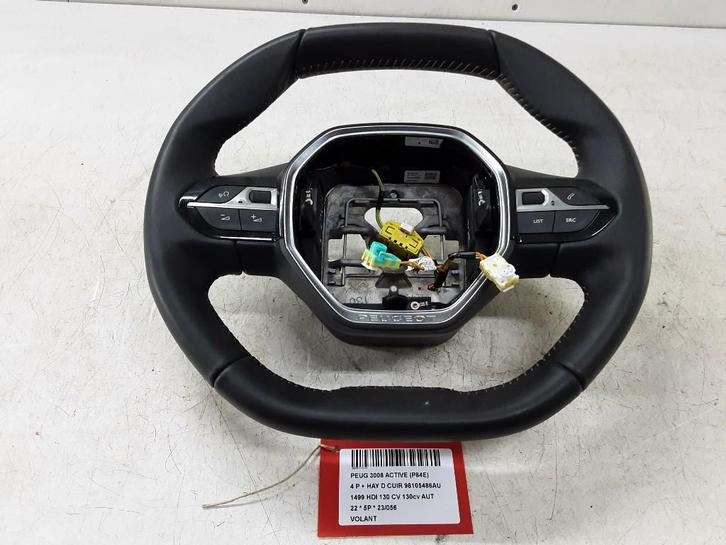 VOLANT DIRECTION 3008 II (M4 / MC / MJ / MR) (98105486AU), Autos : Pièces & Accessoires, Commande, Peugeot, Utilisé