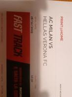 Tickets AC Milan - Hellas Verona, Tickets en Kaartjes, Drie personen of meer