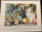 Kees Verwey  Aquarel  Gesigneerd  Papier en Ingelijst  Afm., Ophalen