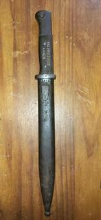 Baïonnette mauser 98k cvl 44 plaquettes rivetées même numéro, Verzamelen, Militaria | Tweede Wereldoorlog, Verzenden