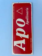 Reclamebord apolinaris, Ophalen of Verzenden, Zo goed als nieuw, Reclamebord