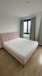 Cadre de lit IDANAS et matelas AKREHAMN 180*200 comme neuf, Ophalen, Overige materialen, Overige kleuren, Tweepersoons