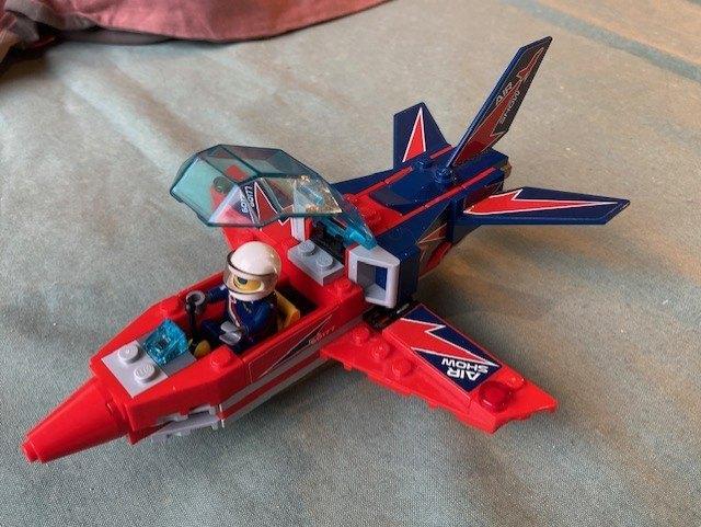 Lego  City Vliegshowjet  60177, Enfants & Bébés, Jouets | Duplo & Lego, Comme neuf, Lego, Ensemble complet, Enlèvement