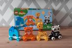 Lego Duplo Dierentrein, Ophalen of Verzenden, Zo goed als nieuw, Complete set, Duplo