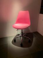 Kinder Bureaustoel roze, Huis en Inrichting, Ophalen, Zo goed als nieuw, Roze, Bureaustoel