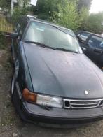 Saab, Auto's, Saab, 4 deurs, Zwart, Leder, Particulier